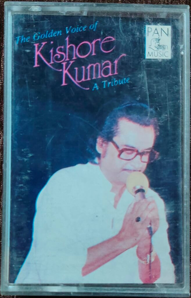 Kishore Kumar - The Golden Voice Of Kishore Kumar A Tribute (1988) Bollywood OST Compilation Pre-Owned PAN Music Audio Cassette