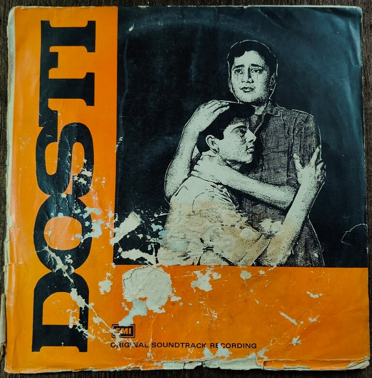 Dosti (1964) Laxmikant-Pyarelal Pre-Owned ODEON Vinyl, 12" LP Record