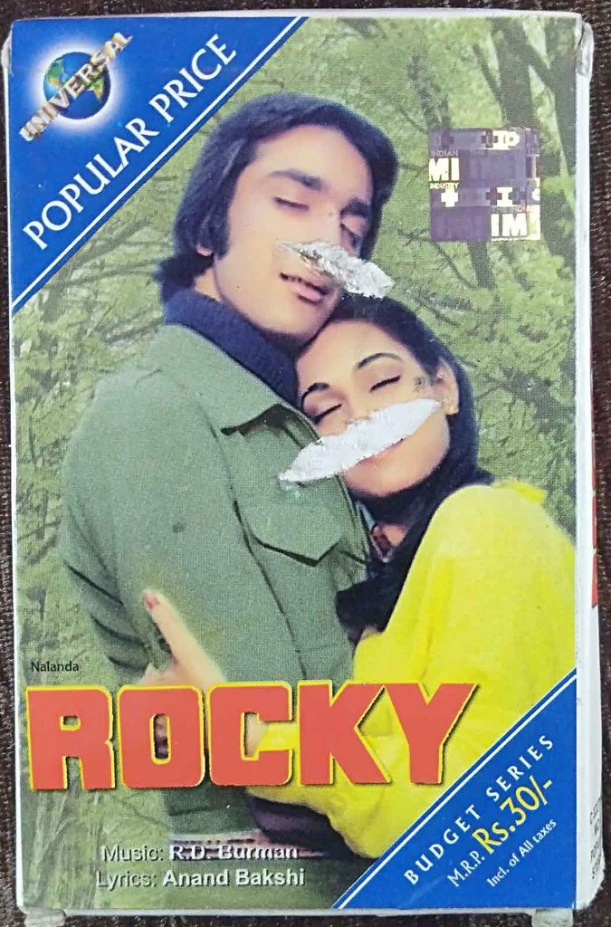 Rocky (1980) R.D. Burman Pre-Owned Universal, Music India Audio Cassette