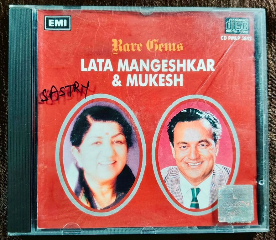 Lata Mangeshkar & Mukesh – Rare Gems (1994) Bollywood OST Compilation Pre-Owned EMI-RPG Imported Audio CD