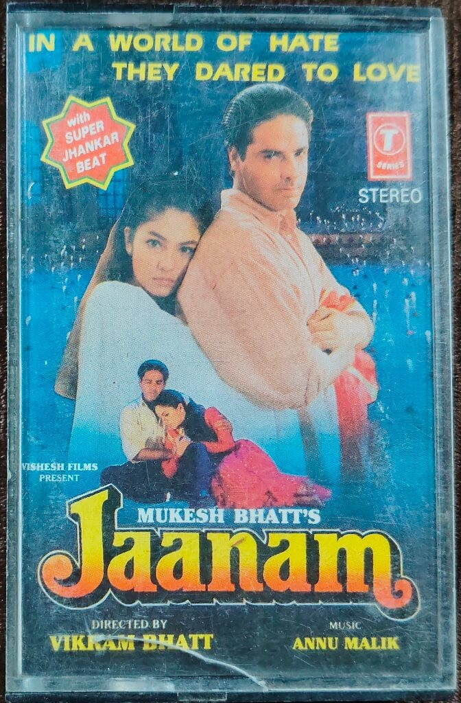 Jaanam (1992) Anu Malik With Super Jhankar Beats Edition Pre-Owned T-Series Audio Cassette