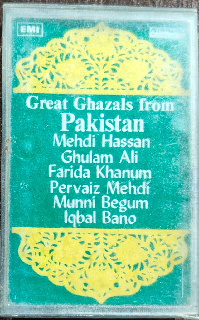 Mehadi Hasan & Ghulam Ali – Great Ghazals From Pakistan (1983) Ghazal Pre-Owned EMI Audio Cassette
