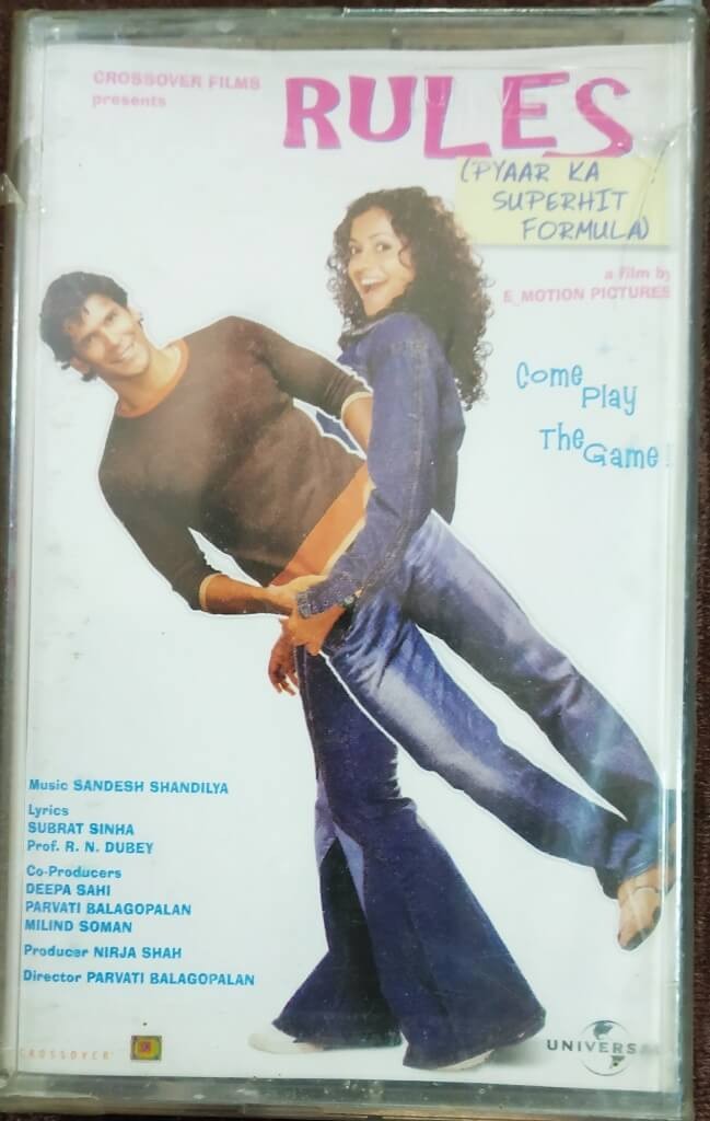 Rules - Pyaar Ka Superhit Formula (2003) Sandesh Shandilya Pre-Owned Universal Audio Cassette