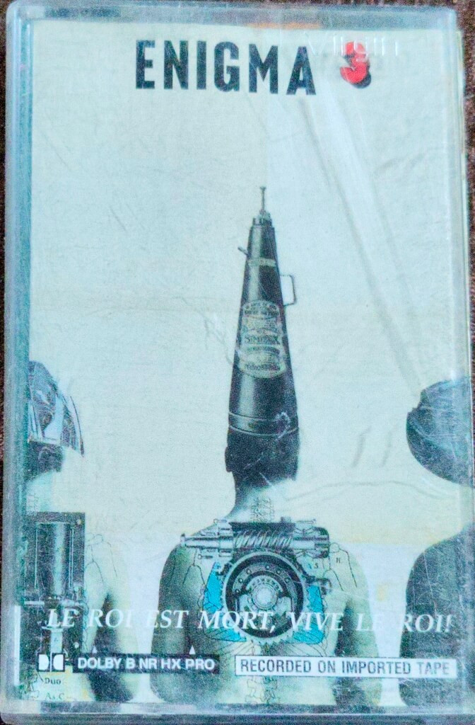 ENIGMA ³ – Le Roi Est Mort, Vive Le Roi! (1996) Electronic Ambient New Age Album Western Music Pre-Owned Virgin Records Audio Cassette