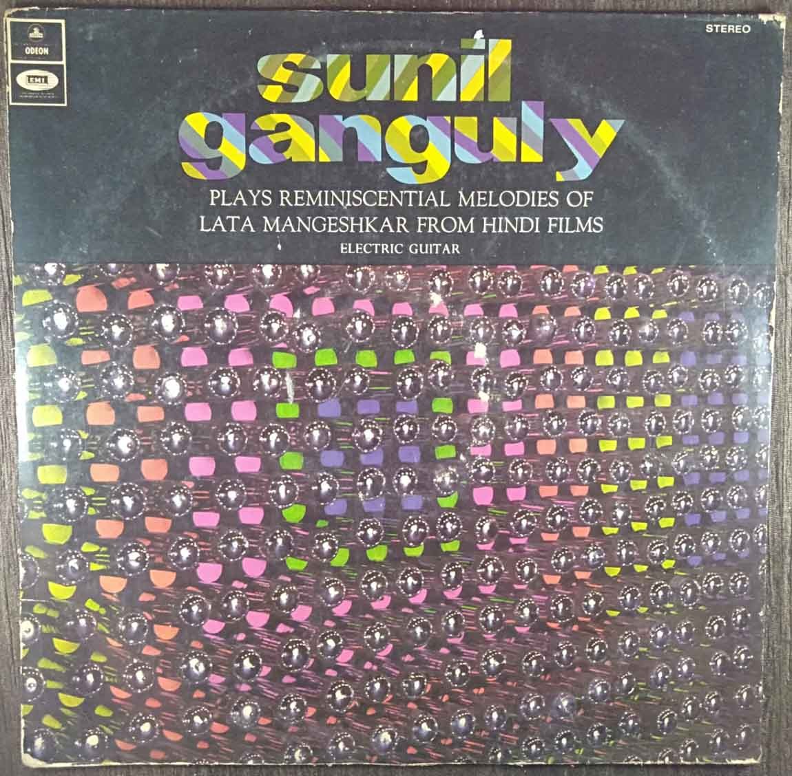 Sunil Ganguly – Plays Reminiscential Melodies Of Lata Mangeshkar From Hindi Films (Electric Guitar) (1975) Sunil Ganguly Pre-Owned Vinyl, 12" LP Record