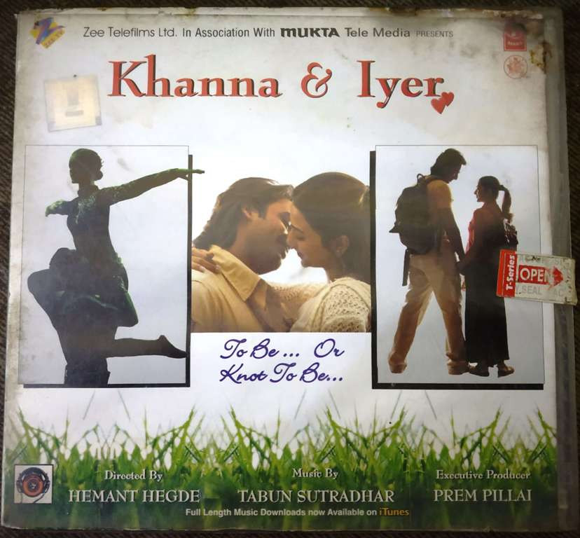 Khanna & Iyer (2007) Tabun Sutradhar Pre-Owned T-Series Audio CD