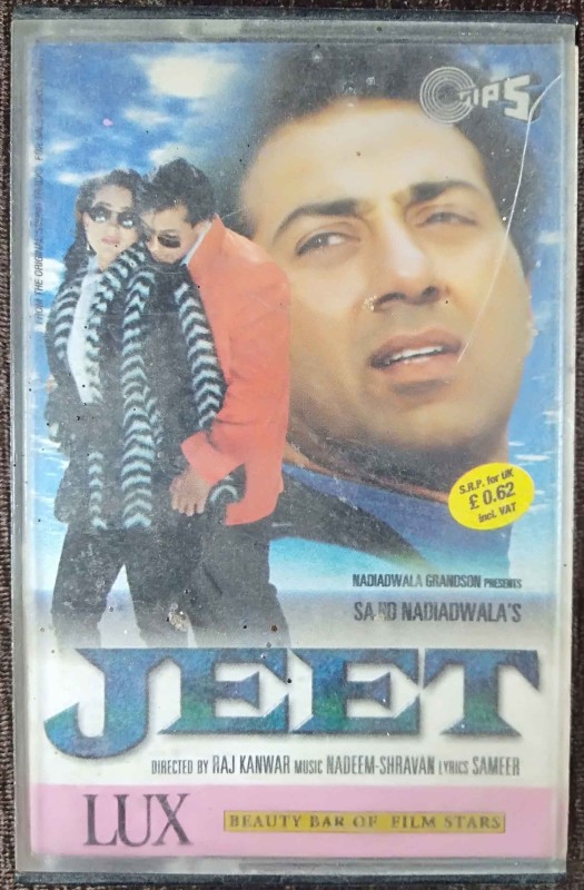 Jeet (1996) Nadeem-Shravan Pre-Owned TIPS Audio Cassette