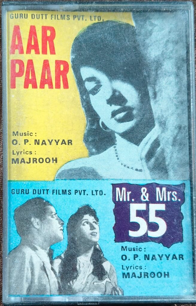 Aar Paar (1953) O. P. Nayyar / Mr. & Mrs. 55 (1960) O. P. Nayyar Pre-Owned RPG–His Master's Voice Audio CD