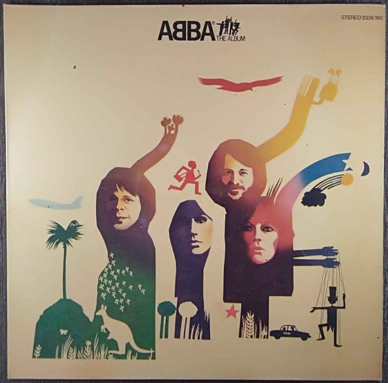 Abba - The Album (1978) Album Pre-Owned Vinyl, 12" LP Record