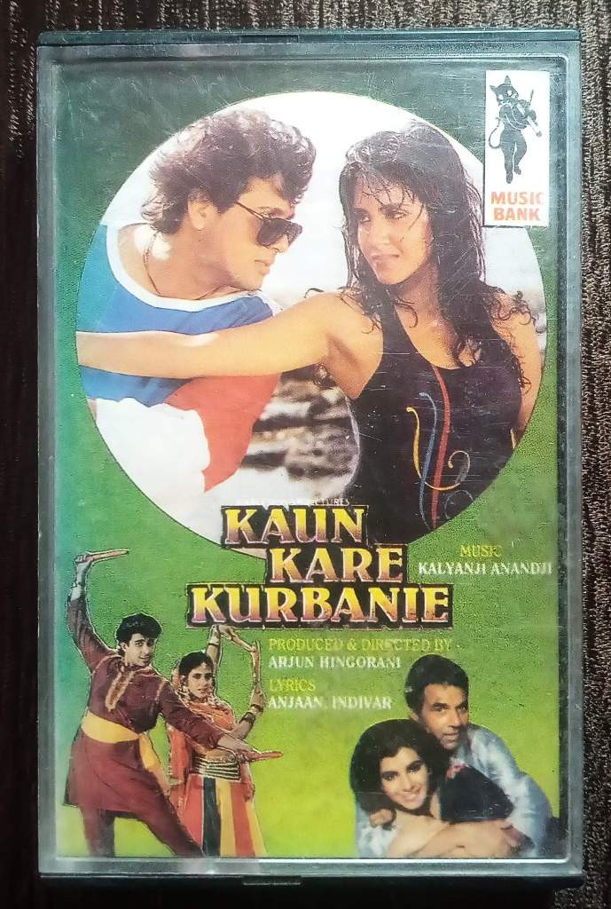 Kaun Kare Kurbanie (1991) Kalyanji-Anandji Pre-Owned Music Bank Audio Cassette