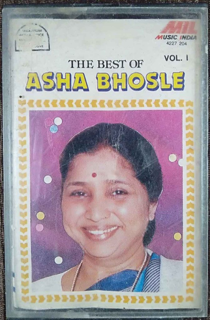 Asha Bhosle - The Best Of Asha Bhosle - Vol 1 (1989) Compilation Pre-Owned Music India Audio Cassette