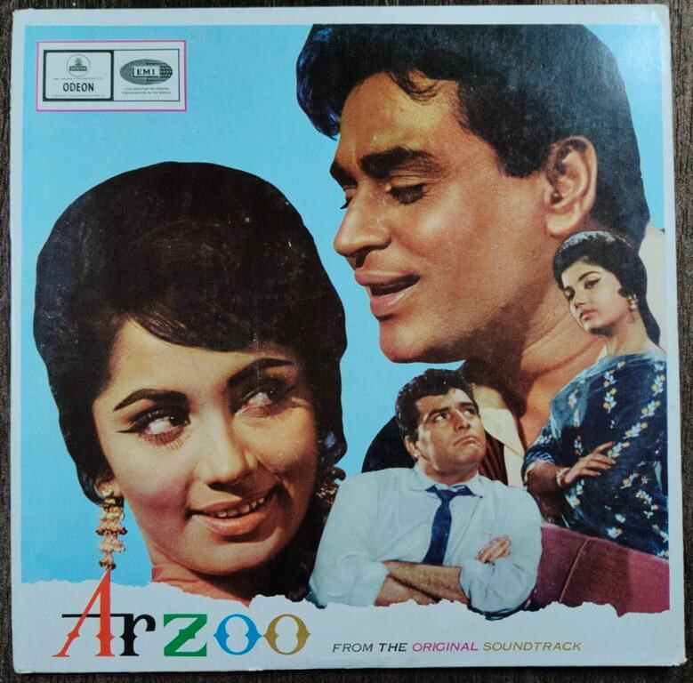 Arzoo (1965) Shankar-Jaikishan Pre-Owned ODEON Vinyl, 12" LP Record