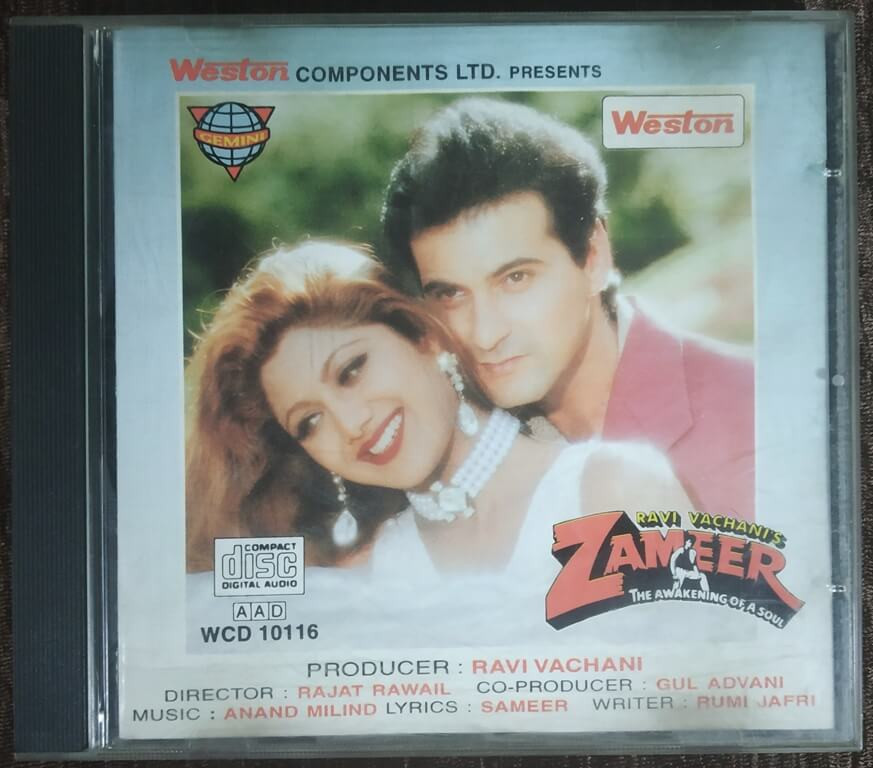 Zameer - The Awakening Of A Soul (1996) Anand-Milind Pre-Owned Weston Imported Audio CD