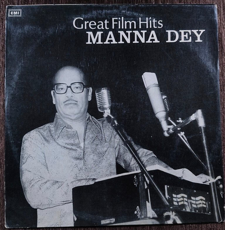 Manna Dey – Great Film Hits (1969) Pre-Owned ODEON Vinyl, 12" LP Record