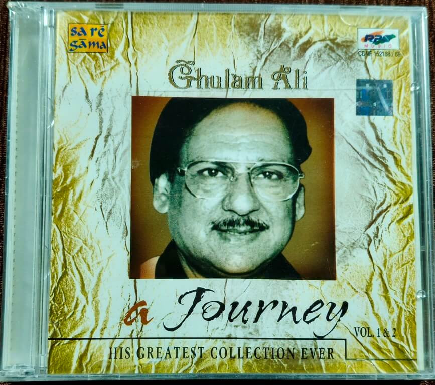 Ghulam Ali – A Journey - His Greatest Collection Ever Vol. 1 & 2 (2001) Artiste & Music: Ghulam Ghazal Compilation Album Pre-Owned Saregama-RPG Double Audio CD Set
