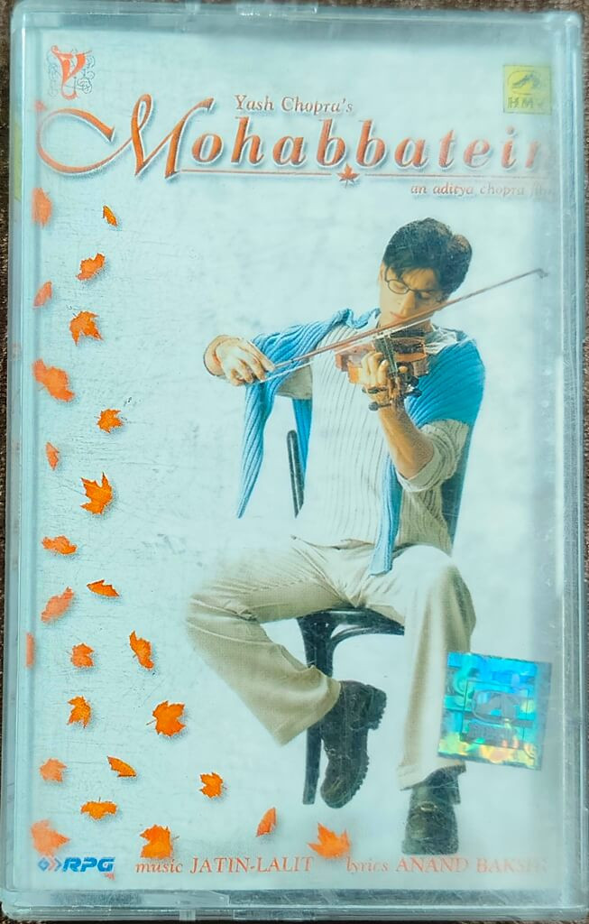 Mohabbatein (2000) Jatin-Lalit Pre-Owned His Master's Voice – RPG Music Audio Cassette