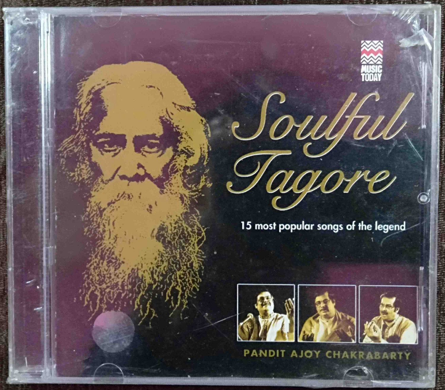 Pandit Ajoy Chakraborty - Soulful Tagore (2007) Rabindranath Tagore Pre-Owned Music Today Audio CD