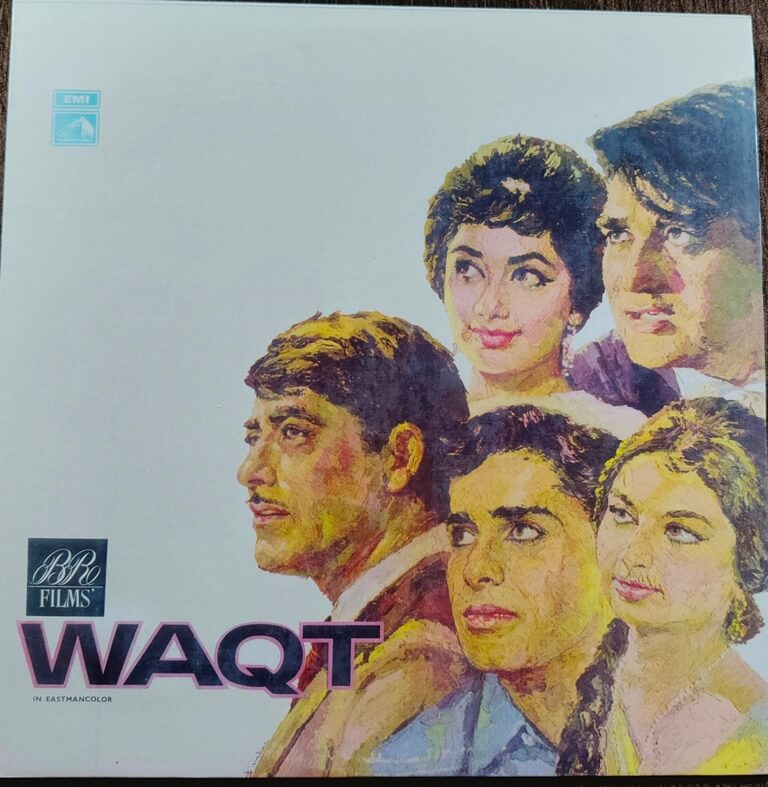 Waqt (1965) Ravi Pre-Owned Vinyl, 12" His Master's Voice LP Record