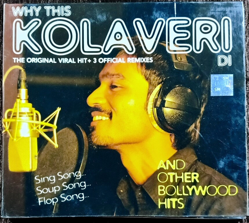 Why This Kolaveri Di And Other Bollywood Hits (2011) Compilation Pre-Owned Sony Music Imported Audio CD