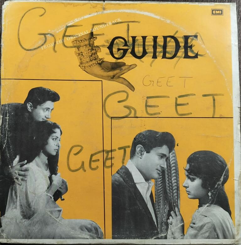 Guide (1965) S. D. Burman Pre-Owned Vinyl, 12" Odeon LP Record