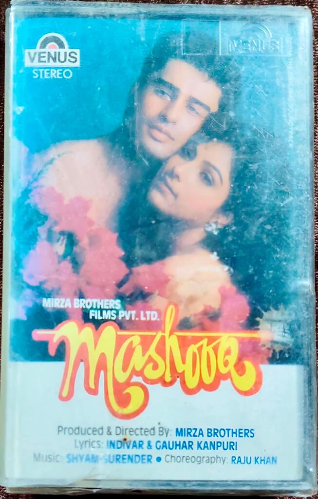 Mashooq (1992) Shyam-Surender Pre-Owned Venus Audio Cassette