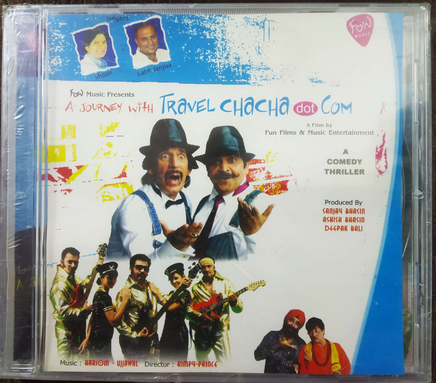 A Journey With Travel Chacha Dot Com (2003) Hariom-Ujjawal Pre-Owned Fun Music Audio CD