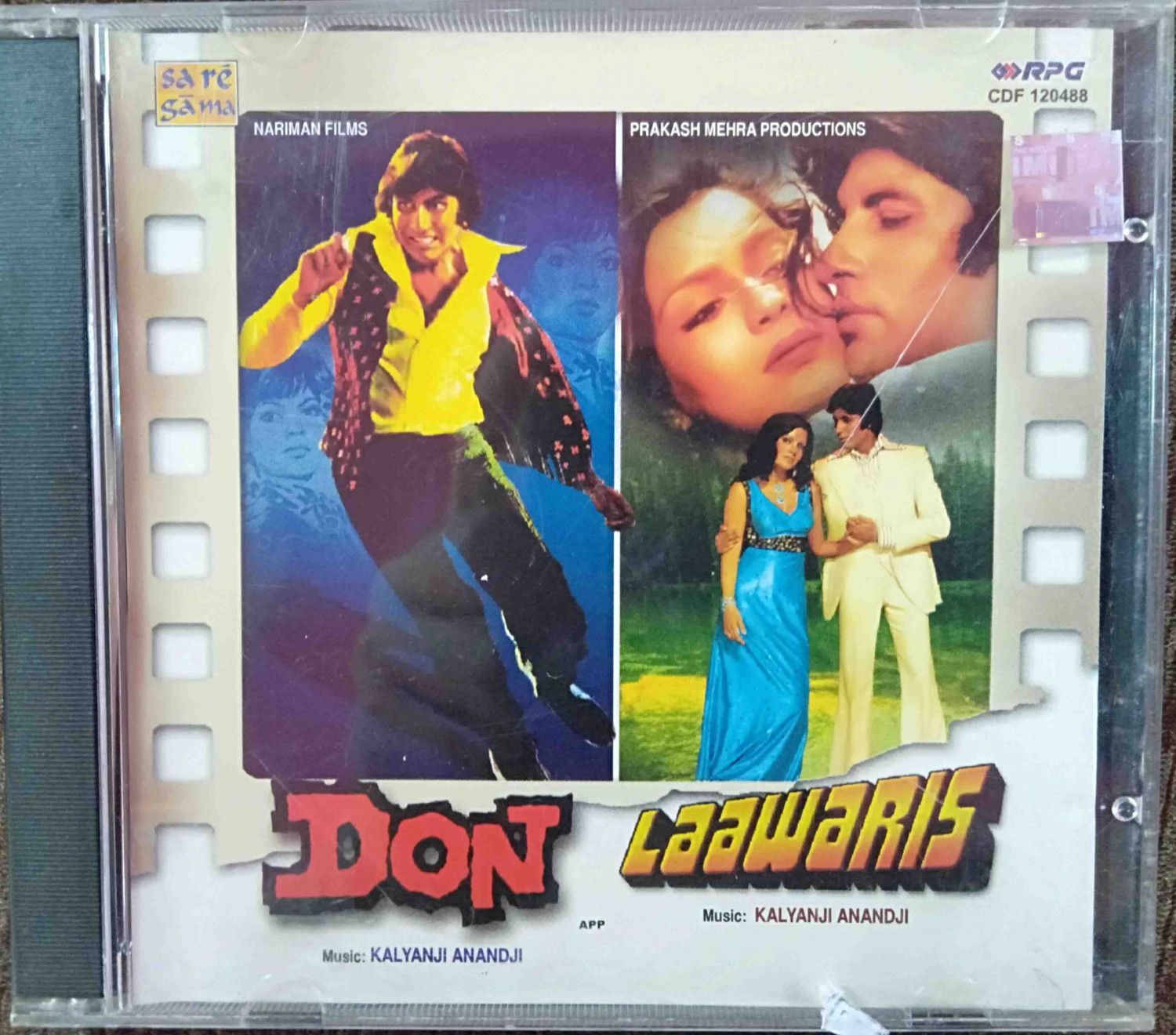Don (1977) Kalyanji-Anandji - Laawaris (1981) Kalyanji-Anandji Pre-Owned Audio CD