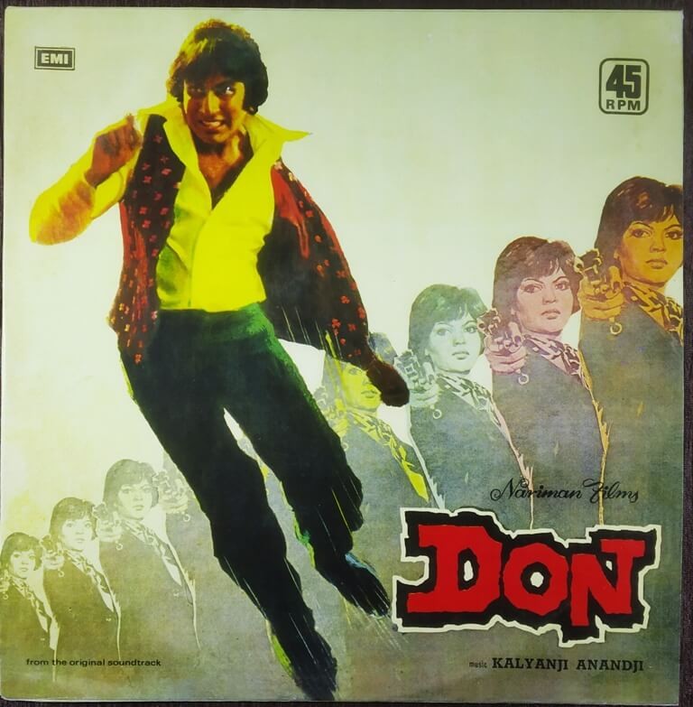 Don (1977) Kalyanji-Anandji Pre-Owned Vinyl, 12" LP Record