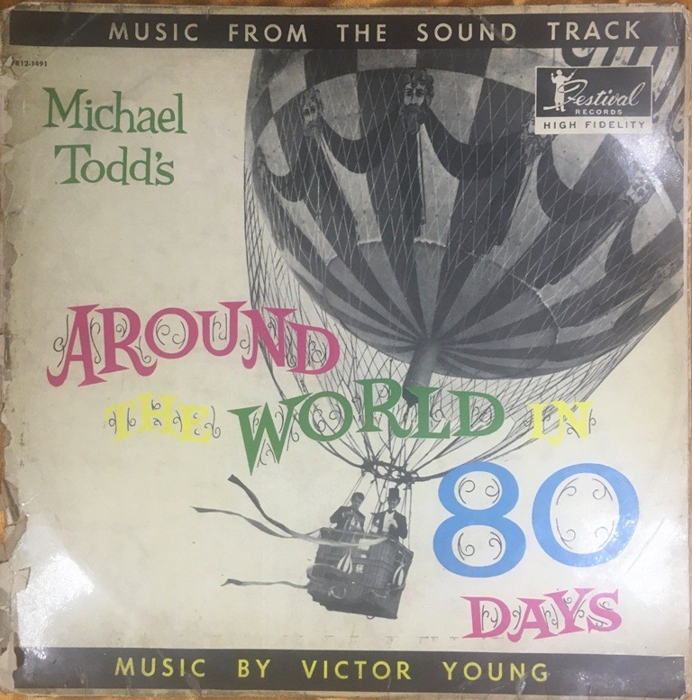 Victor Young - Michael Todd's Around The World In 80 Days- - Music From The Sound Track (1957) Victor Young Pre-Owned Vinyl, 12" LP Record