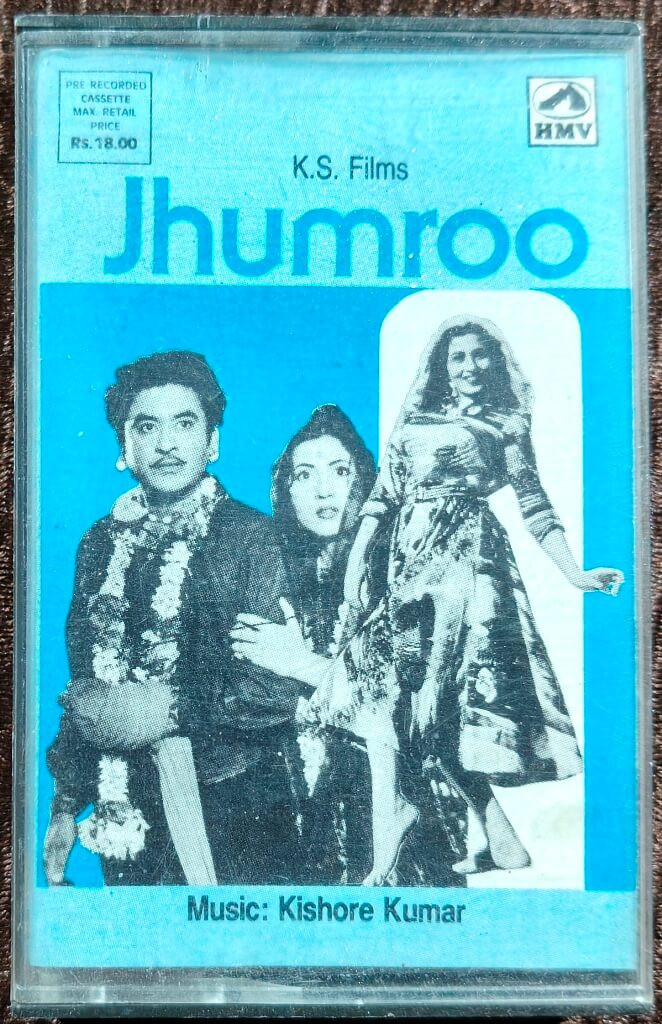 Jhumroo (1961) Kishore Kumar Pre-Owned HMV Audio Cassette