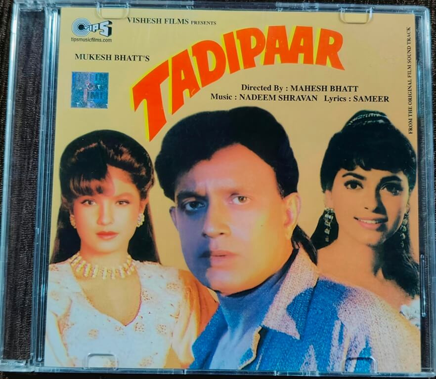 Tadipaar (1993) Nadeem-Shravan Bollywood OST Pre-Owned Tips Audio CD