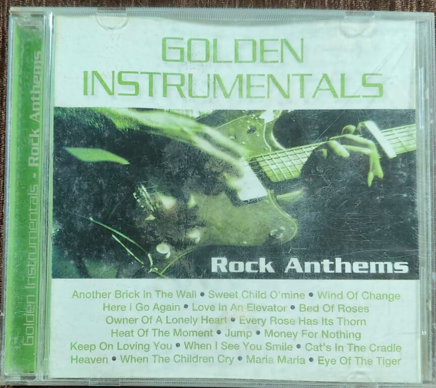 Golden Instrumentals - Rock Anthems (2007) Western Music Album Pre-Owned Me2 Audio CD