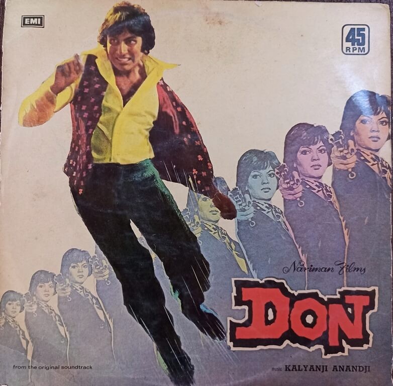 Don (1977) Kalyanji-Anandji Pre-Owned Vinyl, 12" LP Record