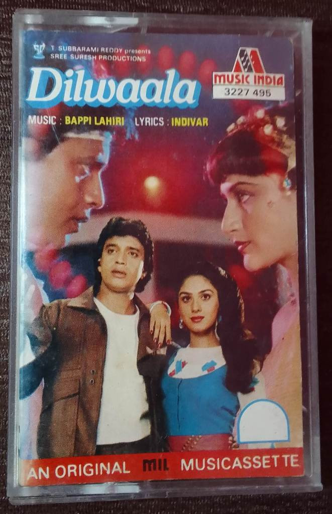 Dilwaala (1986) Bappi Lahiri Pre-Owned Music India Audio Cassette