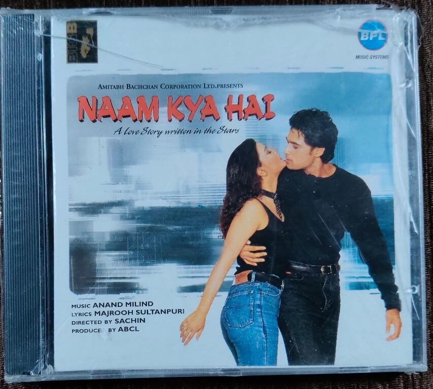 Naam Kya Hai (A Love Story Written In The Stars) (1996) Anand-Milind Pre-Owned BIG-B, BPL Audio CD