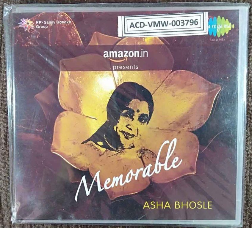 Asha Bhosle - Memorable (2016) Compilation Pre-Owned SA RE GA MA Audio CD