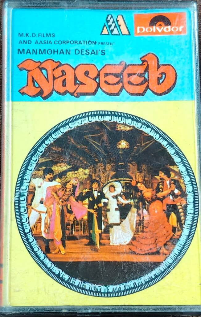 Naseeb (1981) Laxmikant-Pyarelal Pre-Owned Polydor Audio Cassette