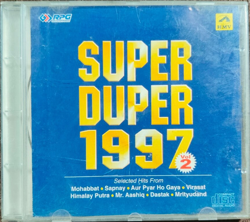 Super Duper 1997 Vol 2 (1997) Bollywood OST Compilation Pre-Owend HMV-RPG Audio CD