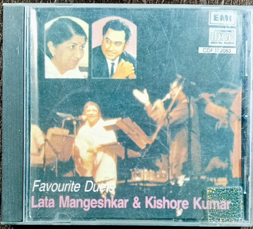 Lata Mangeshkar & Kishore Kumar – Favourite Duets (1990) Bollywood OST Compilation Pre-Owned EMI Imported Audio CD