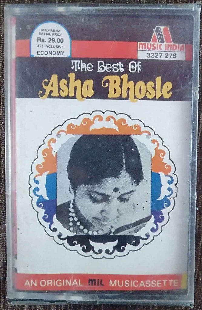 Asha Bhosle - The Best Of Asha Bhosle (1984) Compilation Pre-Owned Music India Audio Cassette