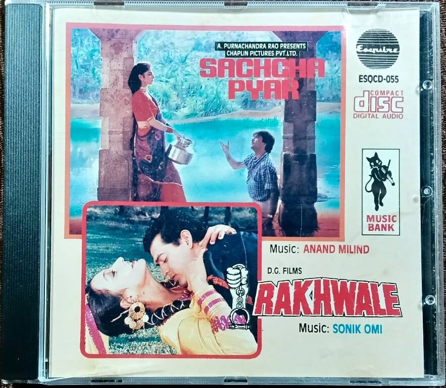 Sachcha Pyar (1994) Anand-Milind / Rakhwale (1994) Sonik Omi Pre-Owned Esquire Audio CD