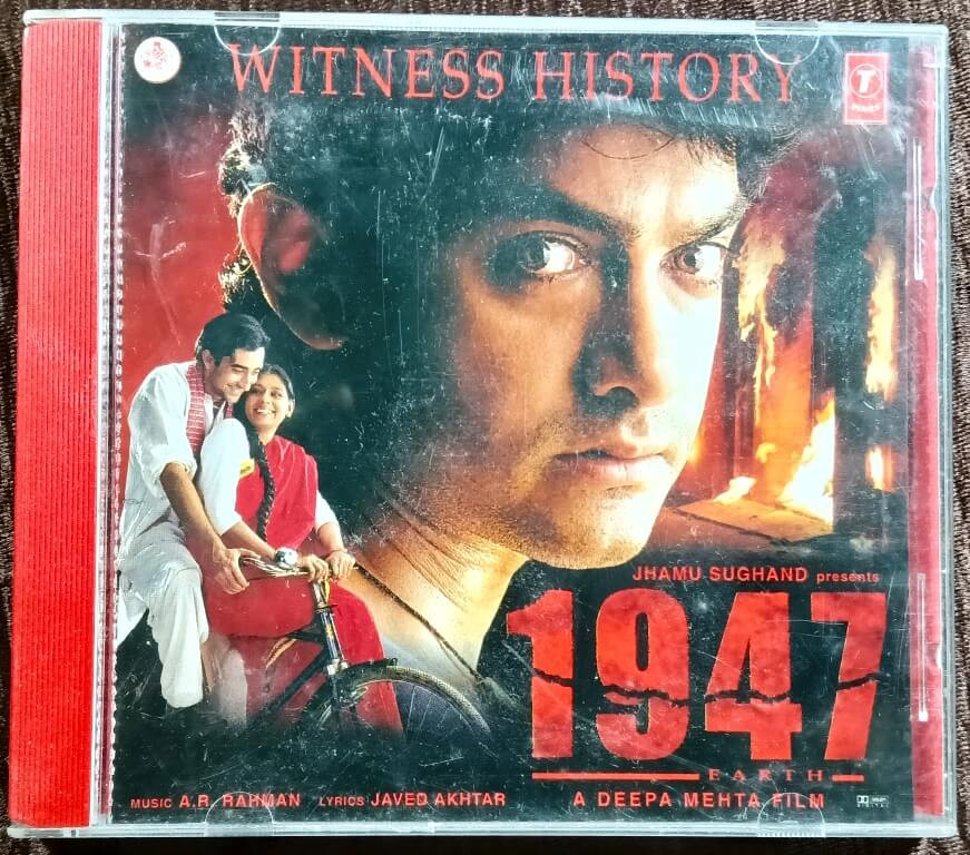 1947 Earth (1999) A.R. Rahman Pre-Owned T-Series Audio CD