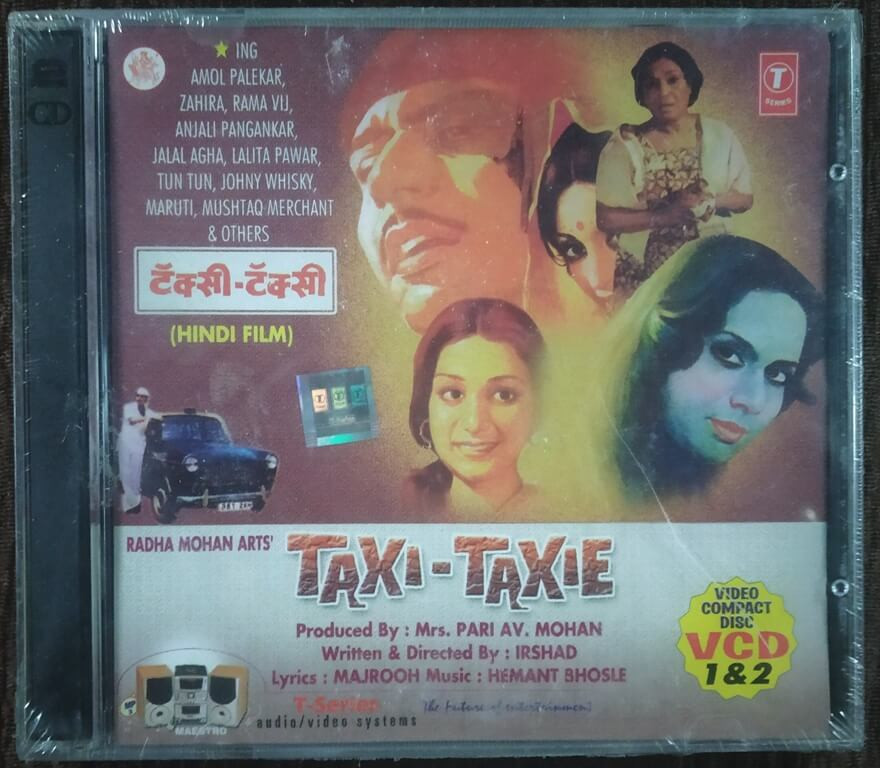 Taxi Taxi (1977) Irshad Pre-Owned T-Series Double Video CD
