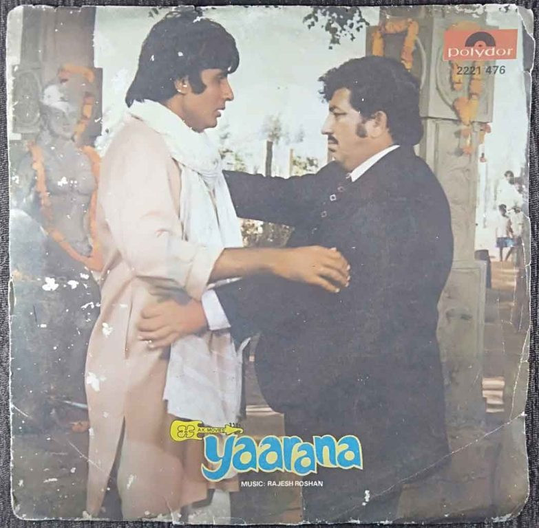 Yaarana (1980) Rajesh Roshan Pre-Owned Vinyl, 7" EP Record