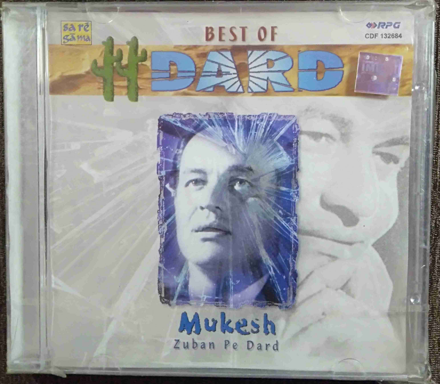 Mukesh - Best Of Dard - Zuban Pe Dard (2002) Compilation Pre-Owned SA RE GA MA, RPG Audio CD