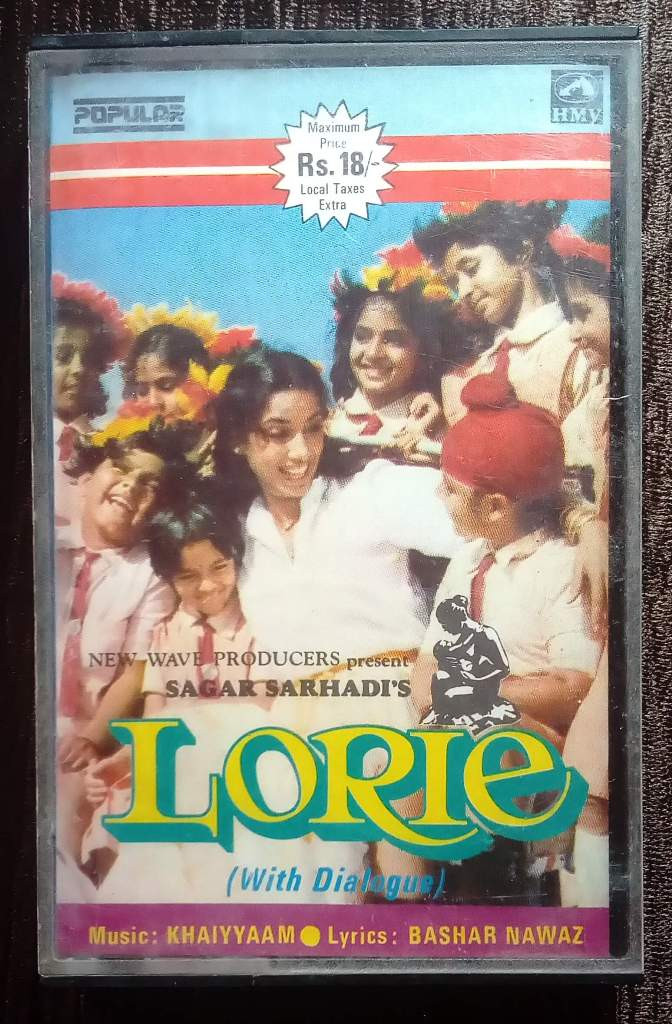 Lorie (With Dialogue) (1984) Khaiyyaam Pre-Owned HMV, Popular Audio Cassette