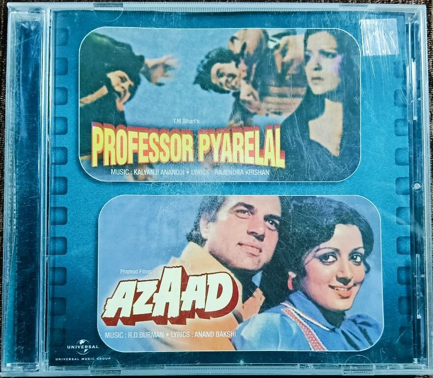 Professor Pyarelal (1981) Kalyanji-Anandji/ Azaad (1978) R. D. Burman Pre-Owned Universal Audio CD