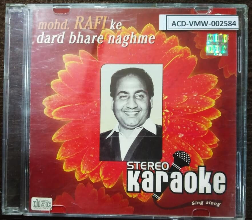 Mohd. Rafi Ke Dard Bhare Naghme - Stereo Karaoke Sing Along (2011) Pre-Owned Venus Audio CD