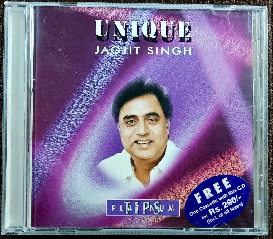 Jagjit Singh – Unique (1996)  Ghazal Album Jagjit Singh Pre-Owned RPG Audio CD