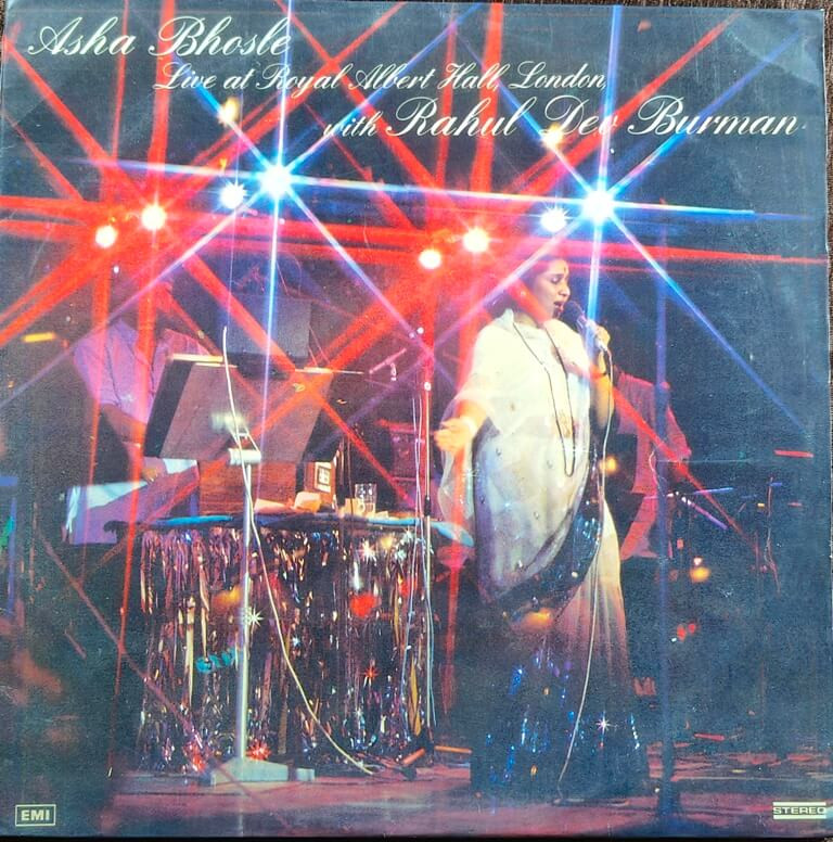 Asha Bhosle, R.D. Burman – Live At Royal Albert Hall, London (1979)  Compilation Pre-Owned Vinyl, 12" His Master's Voice Red Dog Edition Gatefold Double LP Record Set